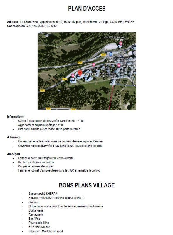 Appartement Montchavin La Plagne 외부 사진